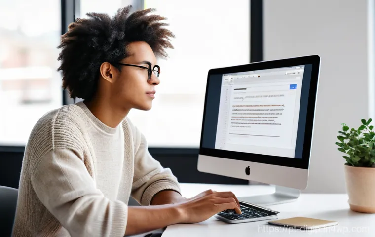 디지털 창의성 도구에 대한 소비자 피드백 - **Prompt 1: User Providing Constructive Feedback**
    A diverse young professional, wearing a styli...