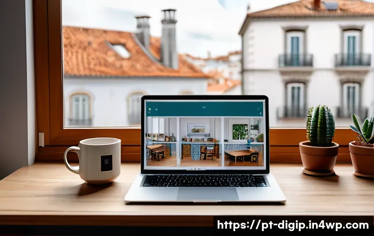 효과적인 웹 디자인 도구 추천 - A modern web designer’s workspace featuring a sleek laptop displaying an interactive prototype in Fi...