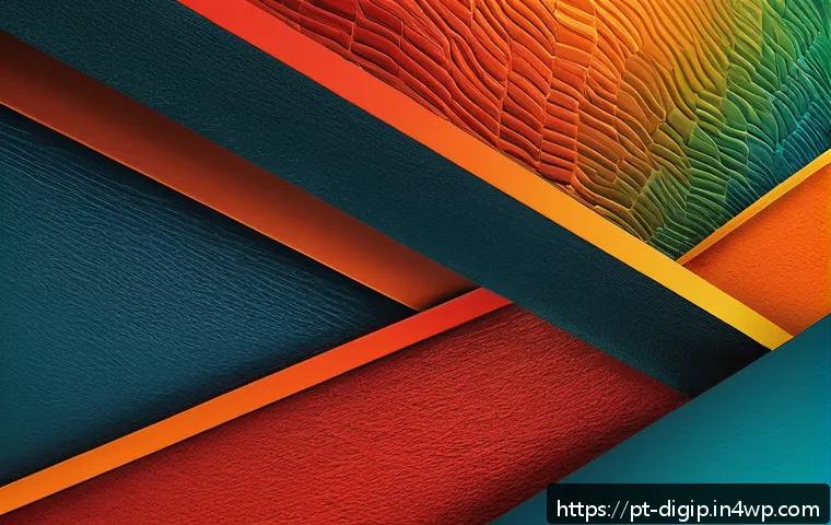 디지털 아트워크의 시각적 요소 분석 - A vibrant digital artwork showcasing the emotional power of color psychology: a dynamic composition ...